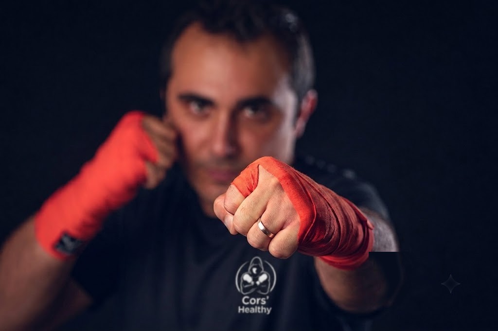 Mickaël en garde, coaching boxe et mental à Bastia